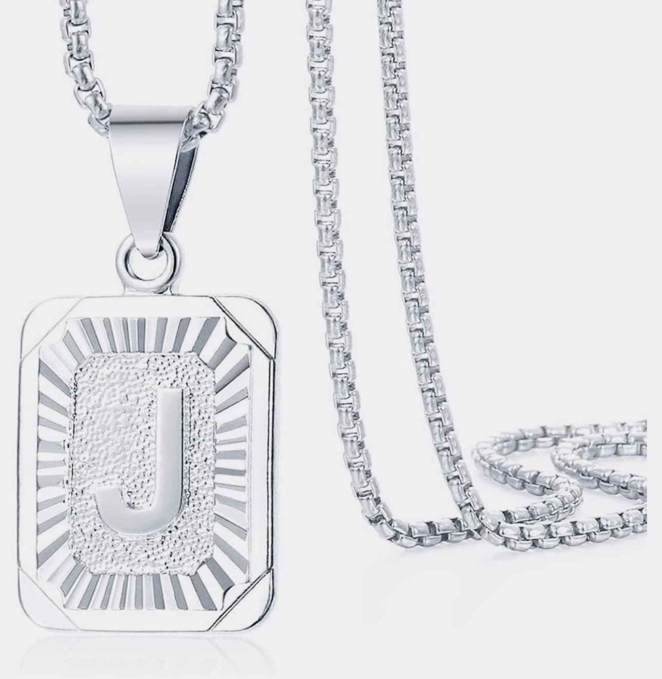 Custom initial necklace